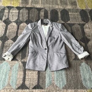 H&M Grey knit blazer